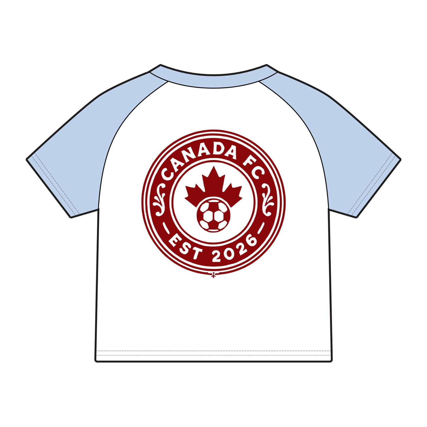 Eh, What a Goal! Raglan Tee — Canada Hockey Fan Shirt