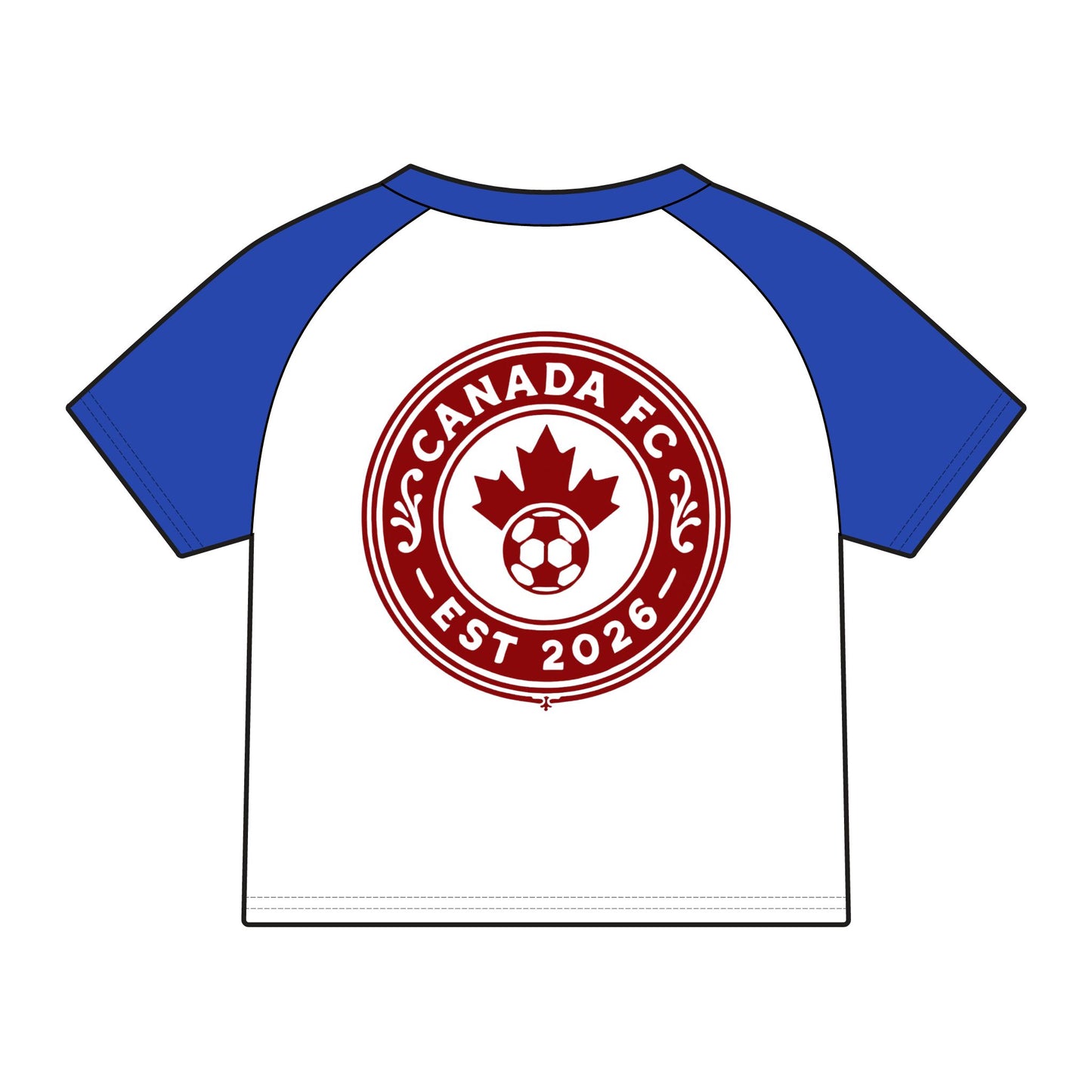 Eh, What a Goal! Raglan Tee — Canada Hockey Fan Shirt