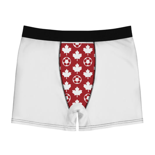 Canadian Soccer Maple Leaf Boxer Briefs